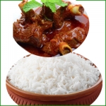 Basmati Rice with Kasha Mangsho for 2