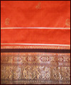 Orange KanjeevaramSilk Saree